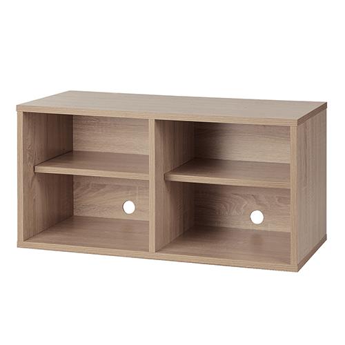 アスカ 組立式木製収納ボックスワイド扉無し SB980