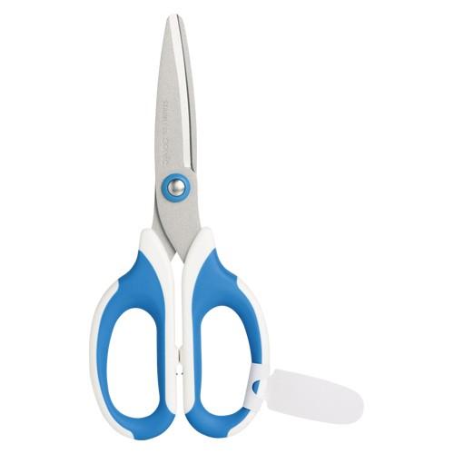 ソニック 学童はさみメガサク ブルー SK-312-B 1丁