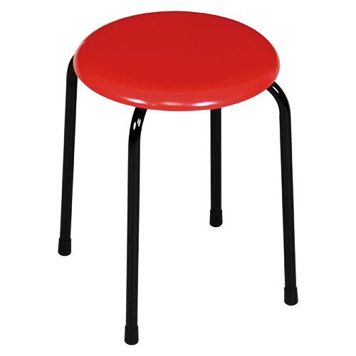 弘益 丸イス（レッド） MARUISURD