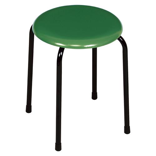 弘益 丸イス（ライトグリーン） MARUISULGN