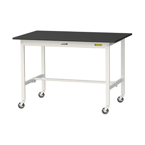 山金 実験用 ラボテーブル ケミテクト 天板移動式 SLKC-1275-BKW