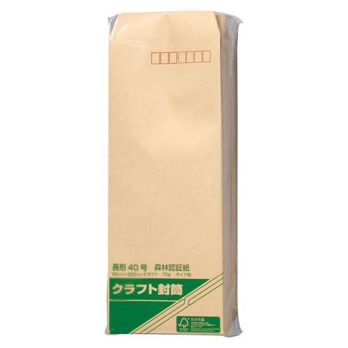 寿堂 森林認証紙長40 枠付70ｇ 521 1Ｐ．