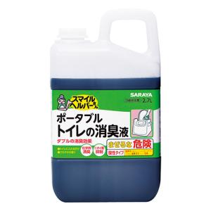 サラヤ ポータブルトイレの消臭液 2.7L 286154｜interiortool
