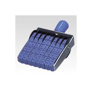 シヤチハタ 欧文8連 4号 ゴシック体 CF-84G 1個