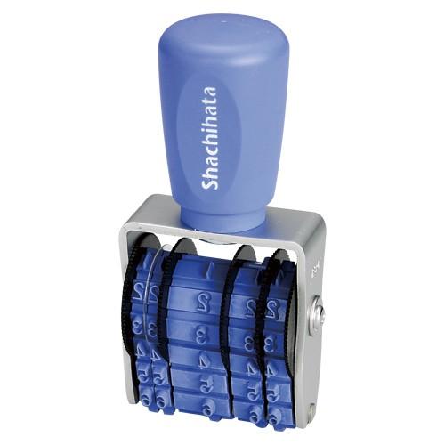 シヤチハタ 欧文トビ日付 4号手形用 ゴシック体 NFB-4TG 1個