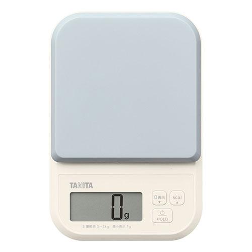タニタ デジタルクッキングスケール ブルー KJ-220-BL