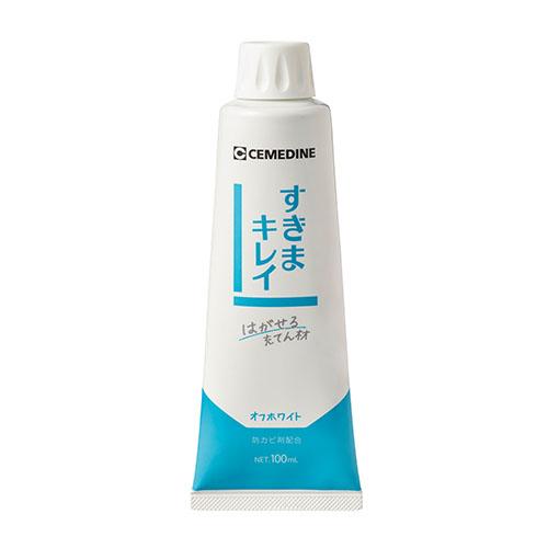 セメダイン すきまキレイ はがせる充てん材 オフホワイト 100ml HS-001