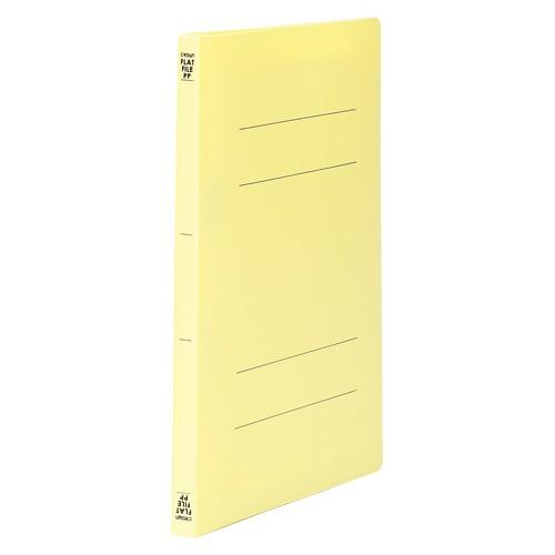 クラウン ＰＰフラットファイル A4S黄 CR-FPA4S-YX10 10冊入