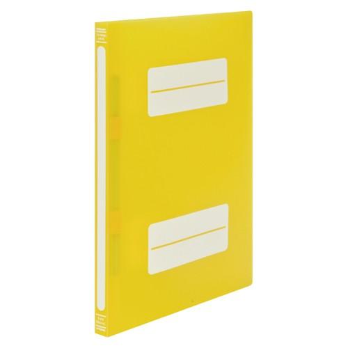 ナカバヤシ フラットファイル ＰＰA4SイエローＣ フF-PP80-YC 1冊
