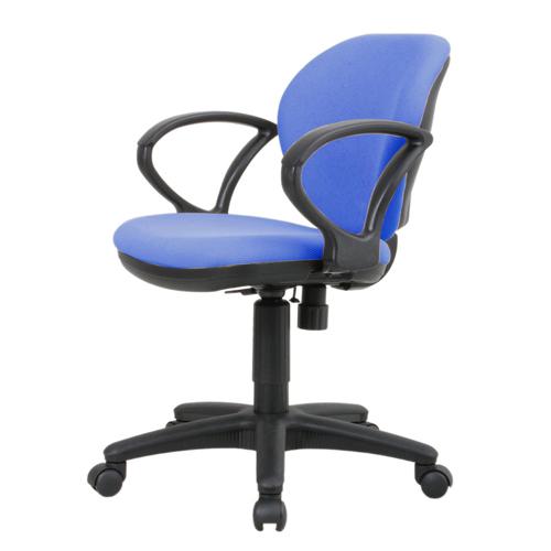 弘益 オフィスチェア K-921(BL)+92AR 1脚
