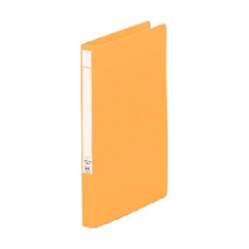 リヒトラブ パンチレスファイルA4 橙 F-367-3 1冊