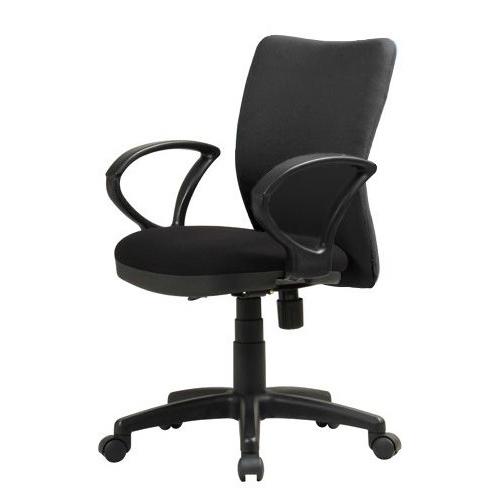 弘益 オフィスチェア（肘付）Ｋ922＋92ＡＲ K-922(BK)+92AR 1脚