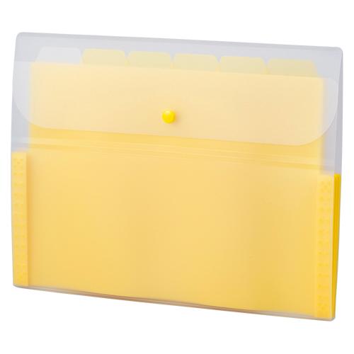 セキセイ アクティフドキュメントホルダーA4 黄 ACT-3906-50 1冊