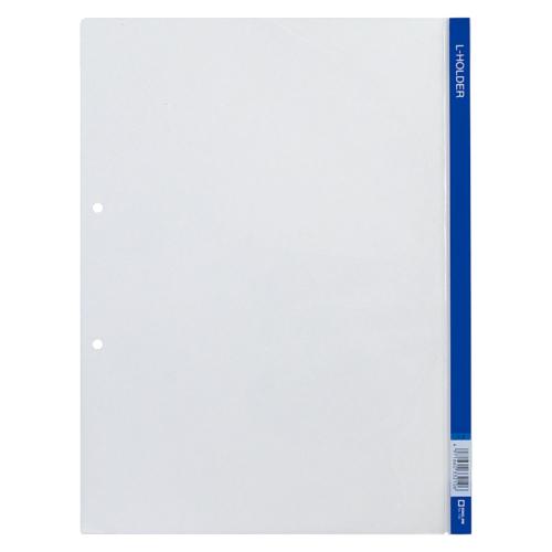 キングジム Ｌホルダー 青 730-B 1枚