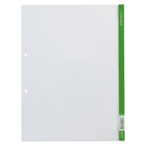 キングジム Ｌホルダー 緑 730-G 1枚