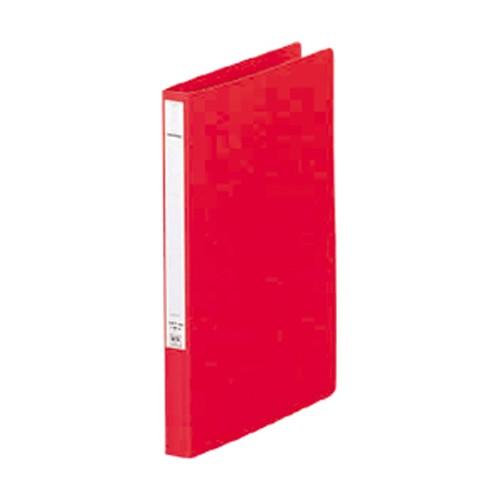 リヒトラブ パンチレスファイルA4 赤 F-367-1 1冊