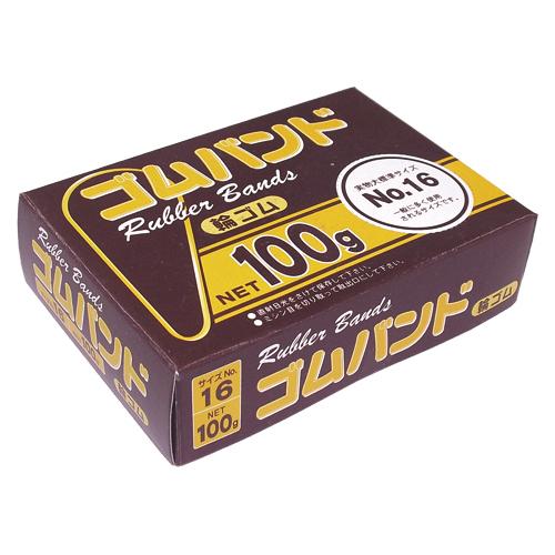 たんぽぽ ゴムバンド100ｇ ナンバー16 109992120 1箱