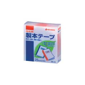 ニチバン 製本テープ 赤 幅25mm×長10m BK-25-1 1個