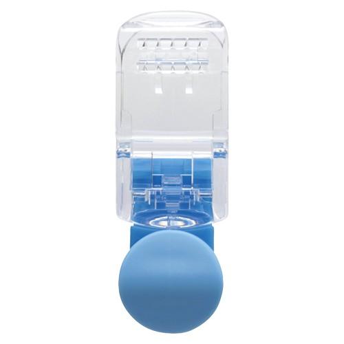 ソニック キッズクリップミニ服に穴が開かない名札留 SK-4973-LB 1個