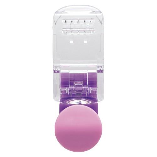 ソニック キッズクリップミニ服に穴が開かない名札留 SK-4973-P 1個