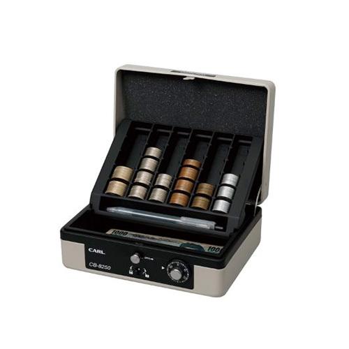カール キャッシュボックス グレー CB-8250-D 1個