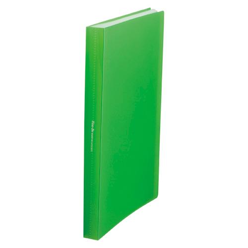 ビュートン ＦｉｎE−BE 24ポケ ライトグリーン FIN-A4-24CLG 1冊