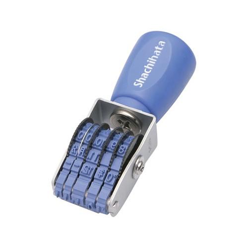 シヤチハタ 欧文日付 5号 ゴシック体 NFD-5G 1個