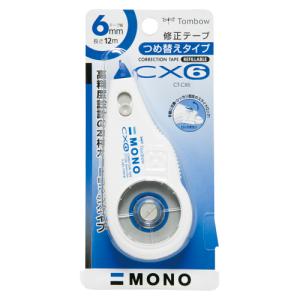 専用♡テープとおまけ付き MONO トンボ鉛筆 修正テープ詰め替えタイプ モノCX6CT-CX6
