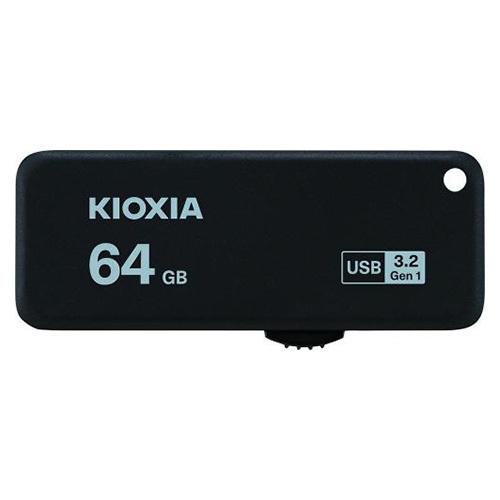 KIOXIA USBフラシュメモリー：USB3.2対応 KUS-3A064GK 1枚