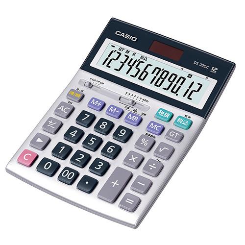 カシオ 本格実務電卓 DS-20DC-N 1個