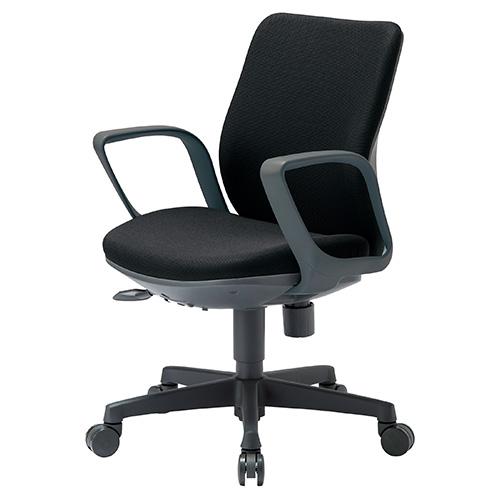 アイコ 事務用チェア OA-3115FJ(FG3)BK 1脚