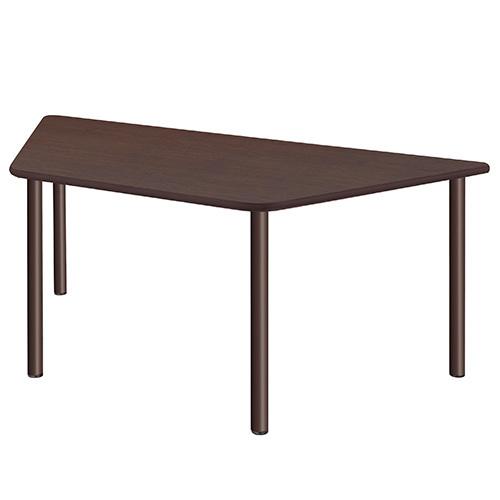 タック 福祉施設 テーブル 幅1800×奥780×高700mm ダークブラウン UFT-4SD901...