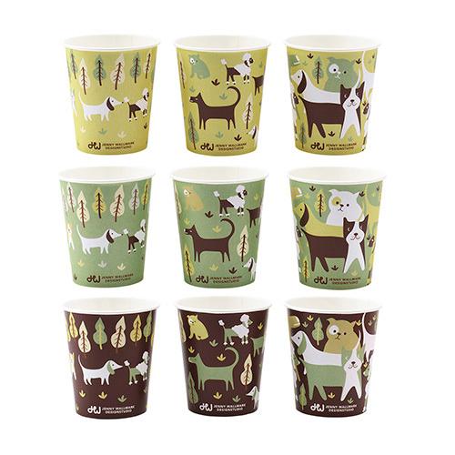 サンナップ ＪＷドッグペーパーカップ205ｍｌ50個 C2050JWD 1Ｐ．