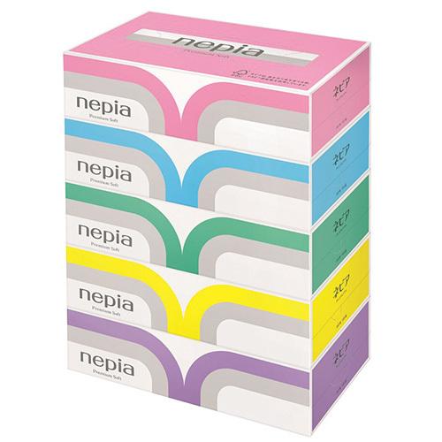 王子ネピア ネピアプレミアムソフトティシュ5Ｐ N-PS5P 180W(5P) 1Ｐ．