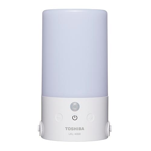 東芝 センサー・調光機能付き LEDランタン LKL-4000(W) 1個