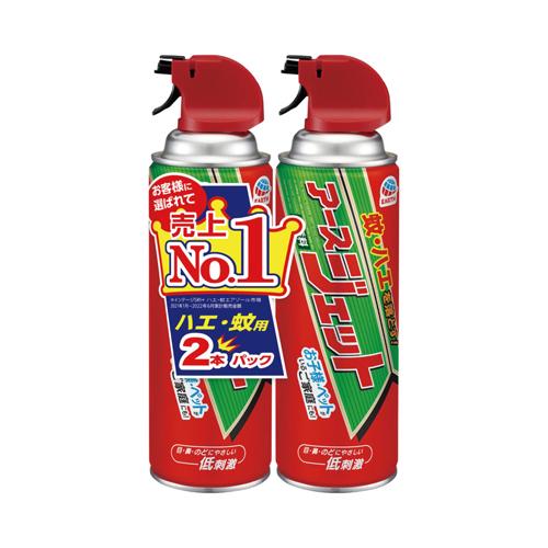 アース製薬 アースジェット 450ml 2本パック 406932 1個