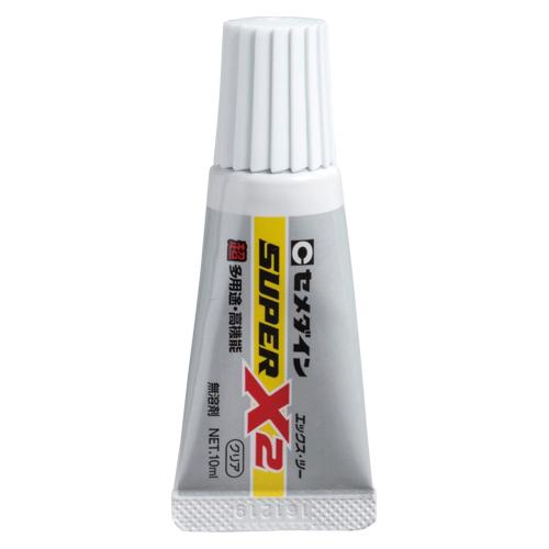 セメダイン スーパーＸ2 クリア スリム10ｍｌ AX-074 1本