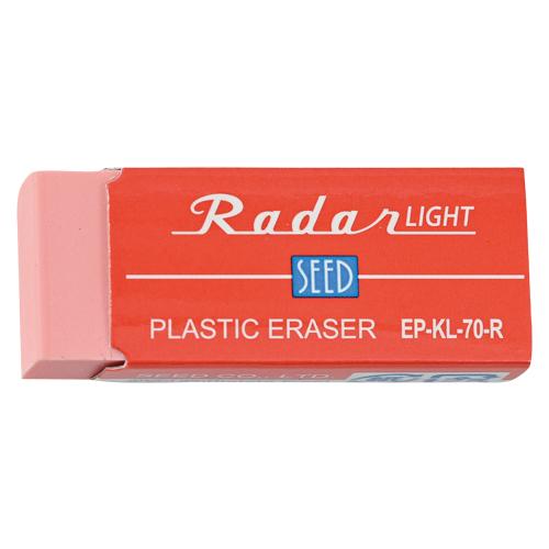 シード 消しゴム レーダー ライト70レッド EP-KL-70-R 1個
