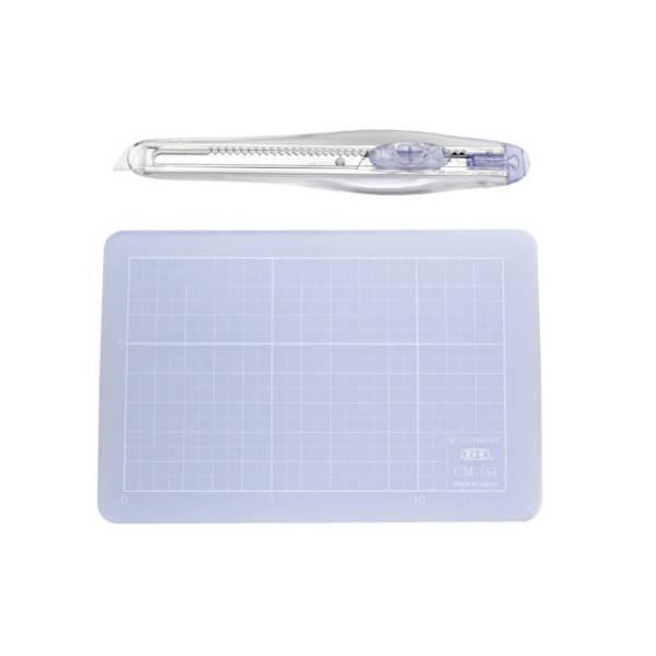 エヌティー ＮＴカッターミニカッティングマットセット SET-AM350P-B