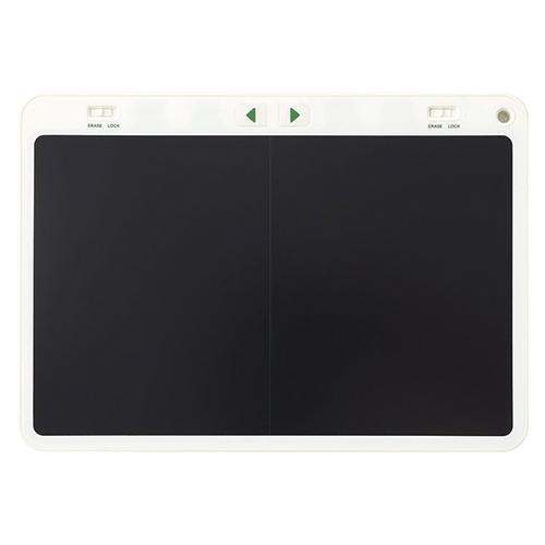 キングジム ブギーボード2分割画面モデル ＢＢ−16 BB-16シロ 1個