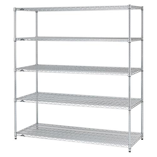 ドウシシャ ルミナス ホームラック 5段150幅 NLD1518-5 1台