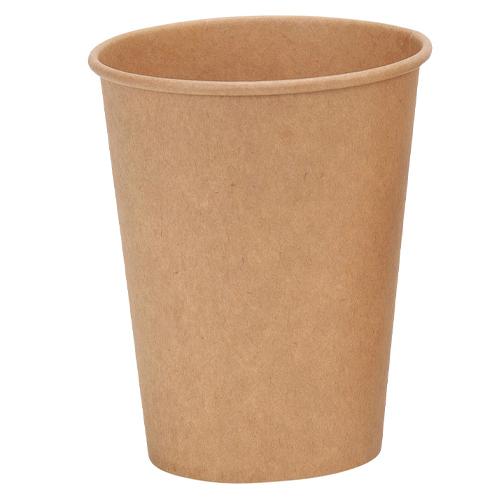 サンナップ 未晒しカップ 275ml 100個入 C27100MZAW 1Ｐ．