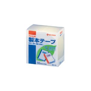 ニチバン 製本テープ パステルレモン 幅50mm×長10m BK-50-30 1個