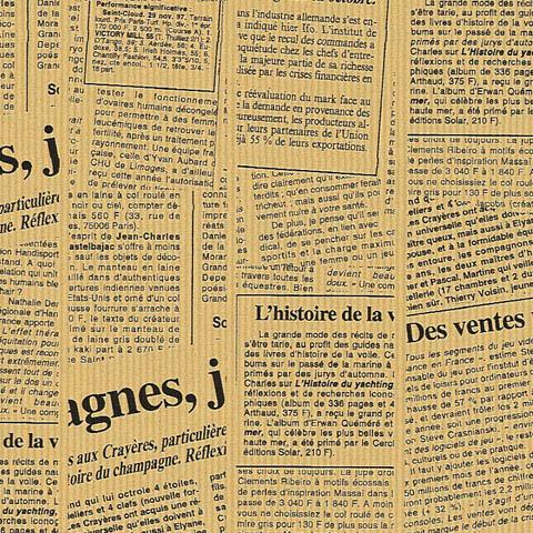 シモジマ 包装紙 筋入り ニュースレター 002323800 1束