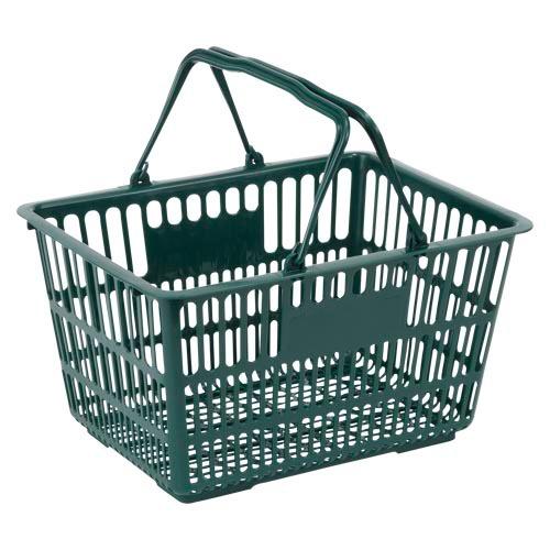 ナンシン ショッピングバスケット ダークグリーン SWD-18ダーク 1個