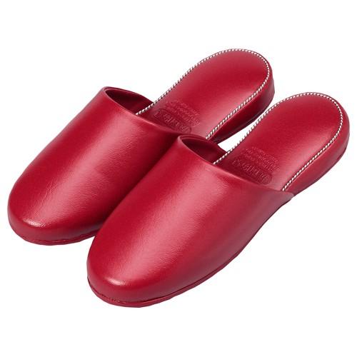 ホリアキ スリッパ パイピング 0022 赤 1足