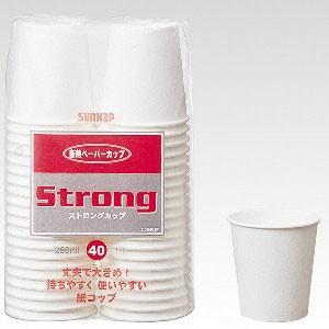 サンナップ ストロングカップ 40個入 C2540ST 1Ｐ．
