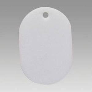 クラウン 番号札 無地（小100枚） 白 CR-BG30-W 1ＳＴ