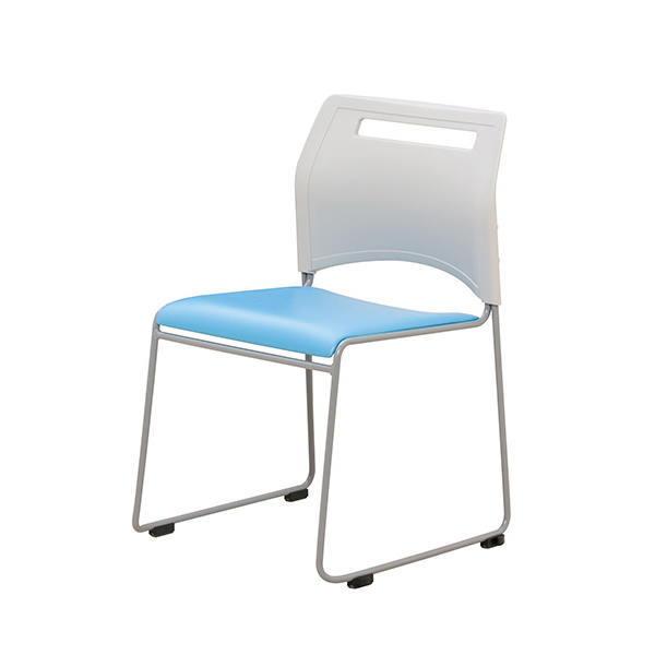 弘益 スフィーダミーティングチェア ブルー SFIDA(BL) 1台