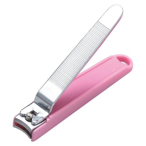 木村刃物 全カバー付き 爪切り ピンク HPN-105AP 1個